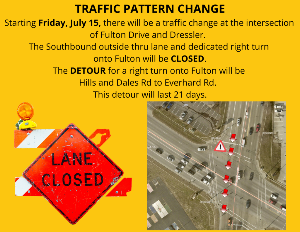 Right turn to Fulton Right turn to Fulton